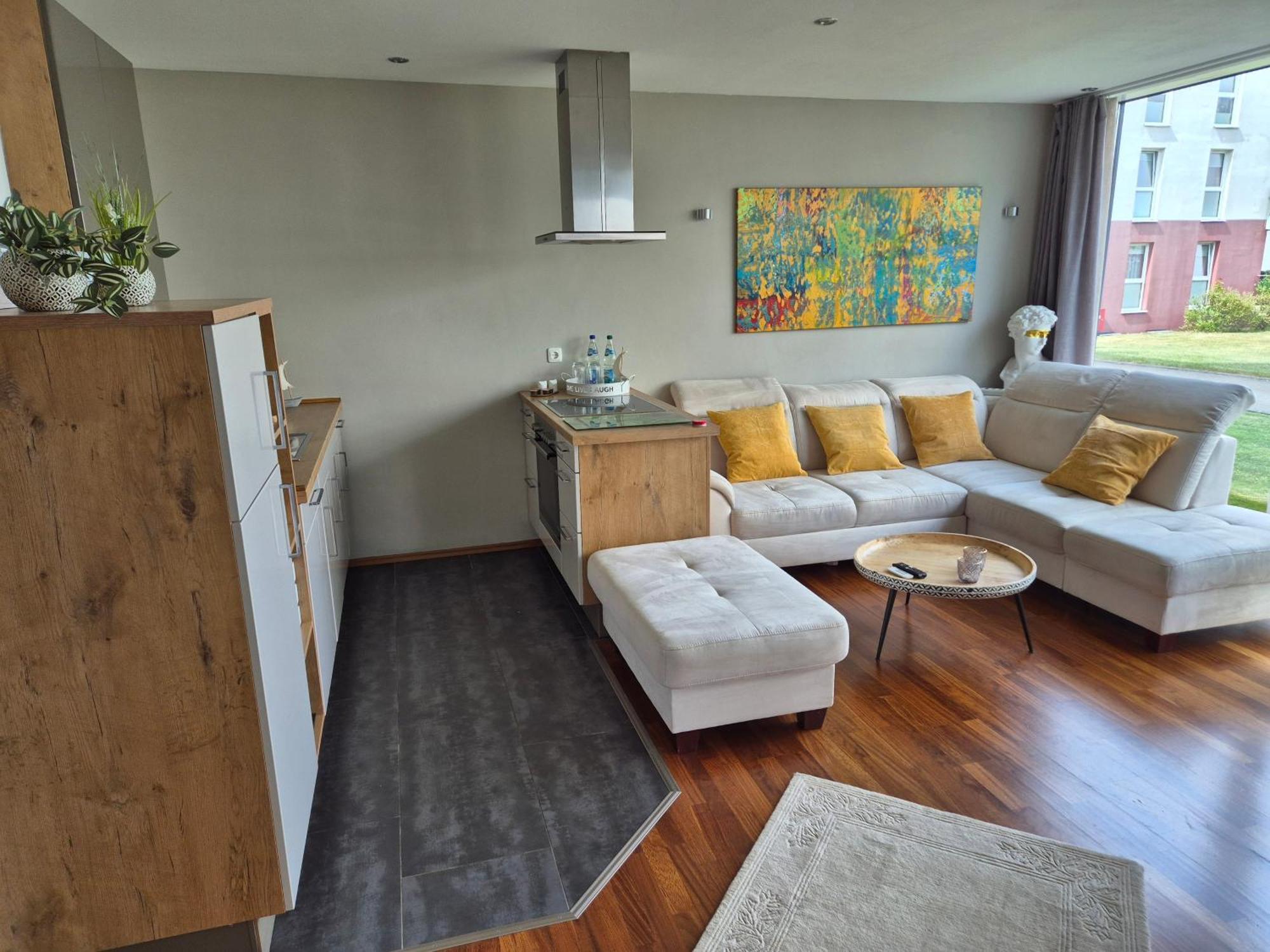 "Myharbourfront", Luxurioeses Wohnen An Der Hafenmole Apartment Росток Екстериор снимка